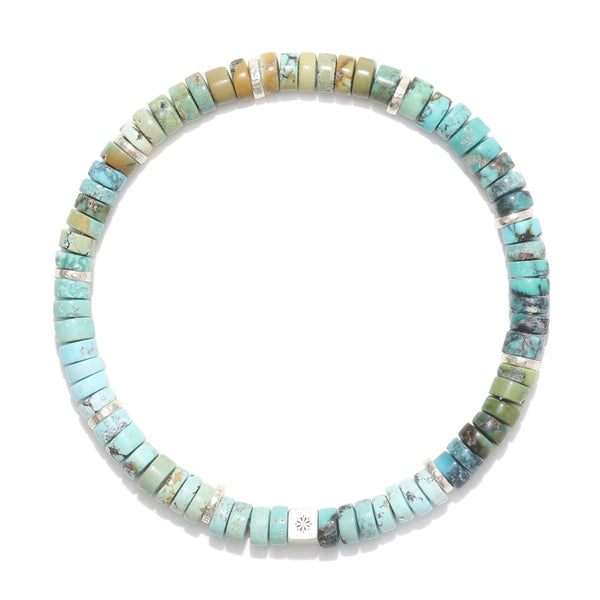 Natural Turquoise Gemstone Bracelet – ‘The Winner’